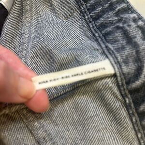 rag & bone Gray Women's Straight Leg Jeans